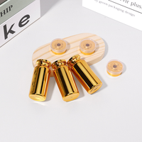 Vente chaude Mini Flacon En Verre 5ml 10ml Or Argent Lyophilisé Flacons D'injection pour Soins De La Peau Sérum Stock Direct