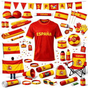 Bolsas de Regalo Personalizadas para Fanáticos del Fútbol, Set de Artículos Promocionales, Incluye Barra Inflable, Pompones y Toalla, para Eventos Deportivos Corporativos - Product Image 5