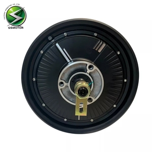 Moteur de moyeu de roue BLDC étanche IP54 de 10 pouces 1000W 48V/72V pour trottinettes électriques et vélos électriques avec option de frein à disque/tambour - Product Image 2