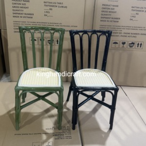 Chaise d'enfant en rotin faite à la main sur mesure pour les fêtes, les événements, la décoration de mariage, légère, durable, en osier naturel - Product Image 4