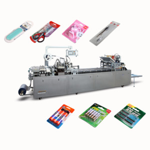 2021 New cao-tần số Vỉ thẻ giấy máy đóng gói tự động cho Đồng Xu nút pin <span class=keywords><strong>SR</strong></span>/CR nhanh chóng sản xuất thực phẩm nhựa - Product Image 1