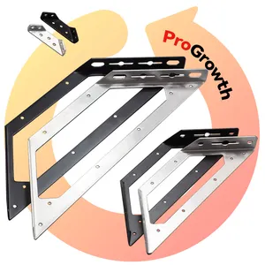 Support d'angle Triangle creux cadre de Support de fer à Angle fixe support inversé multifonctionnel support d'étagère de matériel de meubles