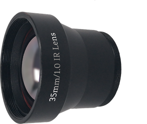 25 35 50 75 100 120 150 185 230 300mm 8-14um Lente de enfoque fijo athermalized Lentes ópticas infrarrojas Imager para imágenes térmicas - Product Image 5