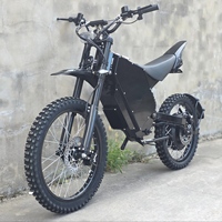 HCBK-SS30 22000W Stealth Bomber 72V75AH Batterie intégrée Puissant scooter électrique tout-terrain Vélo électrique 72V