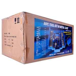 Juego de Llaves de Tubo Profesional de 86 Piezas - <span class=keywords><strong>Kit</strong></span> de <span class=keywords><strong>Herramientas</strong></span> de Montaje Mecánico para Reparación Automotriz, Juego de Llaves de Tubo para Reparación de Automóviles 1586 - Product Image 5