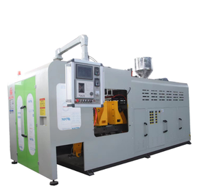 เครื่องเป่าขวดแชมพูแบบเป่าหลายชั้นด้วยระบบอัดรีดสองสถานี สำหรับขวดขนาด 1 ลิตร 2 ลิตร และ 5 ลิตร - Product Image 4