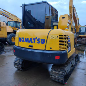 รถขุดไฮดรอลิก Komatsu PC56-7 มือสอง 5 ตัน เครื่องยนต์ เกียร์ ปั๊ม รุ่นปี 2022 - Product Image 3
