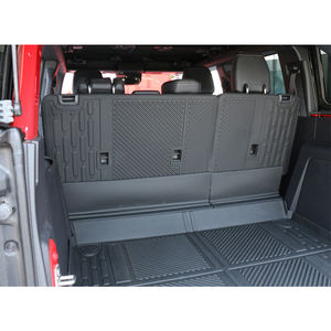 Protector de Asiento Trasero para <span class=keywords><strong>Ford</strong></span> <span class=keywords><strong>Bronco</strong></span> 2021 2022, 4 Piezas, Accesorios para 4 Puertas, Protector de Asiento Trasero de Segunda Fila, Alfombrilla Protectora para Asiento de Perro - Product Image 2