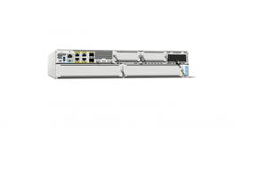 Routeur de périphérie <span class=keywords><strong>SD</strong></span> <span class=keywords><strong>WAN</strong></span> d'entreprise C8300-1N1S-6T 1RU avec 6 ports 1GE, 1 emplacement SM, 1 emplacement NIM, NGFW intégré et double alimentation - Product Image 4