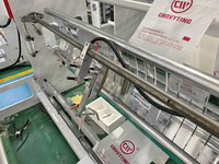 Machine automatique de fabrication de sacs de courses non tissés Shuangchao CC-600 220V/380V de Jiangsu