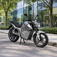 Premium Electric Sport Motorcycle 80kmh High Speed Motorbike with Double Brake Function for Adult Outdoors