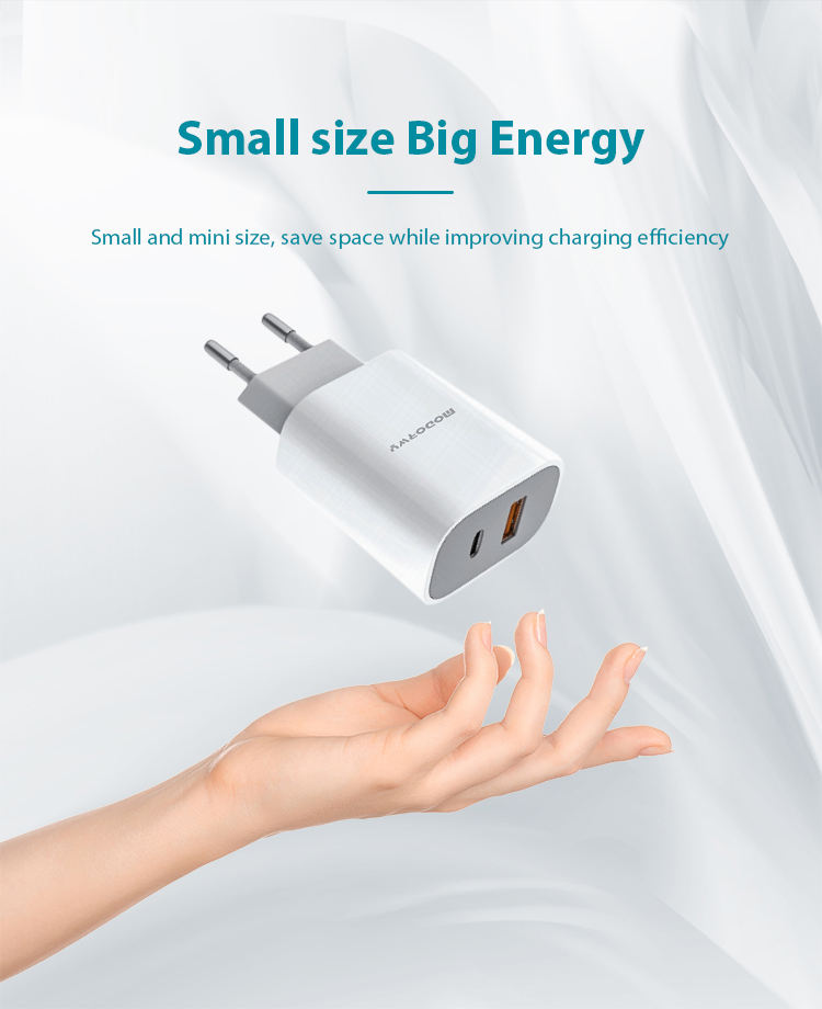 MODORWY 18W Carga Rápida Tipo C Cargador USB Función para