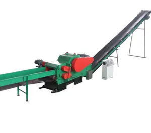 mobile wood chipper for hammer mill