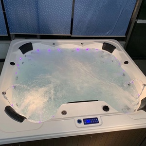 Al aire libre frestading caliente jacuzzi bañera gran <span class=keywords><strong>SPA</strong></span> con Jets bañera controlado por computadora masaje bañeras 7 persona - Product Image 4