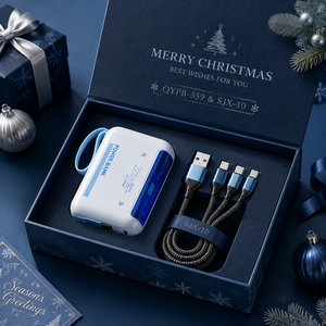 Batterie externe personnalisée avec logo, 22,5 W, USB-C PD, charge rapide, avec options de gaufrage, sérigraphie et marquage à chaud - Product Image 4