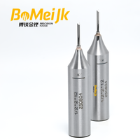 BoMeiJK CNC TCT 2 Flute 45 Helix Straight Router Bit Solid Shank Woodworking Milling Cutter ODM/OEM
