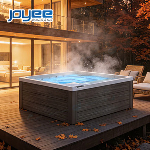 JOYEE Meilleures ventes <span class=keywords><strong>Jacuzzi</strong></span> minimaliste 3 personnes, Spa de jardin économique, OEM Chine Ariestech, Baignoires simples, <span class=keywords><strong>Jacuzzi</strong></span> tubulaire - Product Image 1