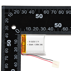 Taiwoo 3.7 Volt <strong>Lithium</strong> Ion <strong>Battery</strong> <strong>Packs</strong> 502530 300MAH Lipo <strong>Battery</strong> With KC