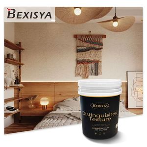 <span class=keywords><strong>Peinture</strong></span> murale extérieure écologique inorganique en forme de paille acrylique pour surfaces en terre battue Revêtement en poudre Imperméable à l'<span class=keywords><strong>humidité</strong></span> - Product Image 2