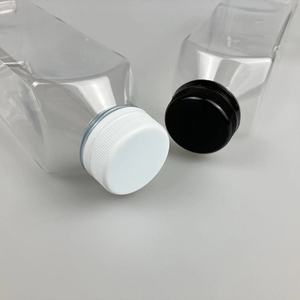Botella Cuadrada para Jugo de 16 <span class=keywords><strong>Onzas</strong></span>, <span class=keywords><strong>12</strong></span> <span class=keywords><strong>Onzas</strong></span> y 8 <span class=keywords><strong>Onzas</strong></span>, PET Libre de BPA - Product Image 4