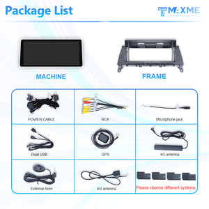 Maisimei เครื่องเล่น DVD ติดรถยนต์8 Core <span class=keywords><strong>680</strong></span> 12.3นิ้ว8 + 256กรัมสำหรับ BMW 5 Series E60 2006-2010ไร้สาย DSP CarPlay หน้าจอขนาดใหญ่ - Product Image 3