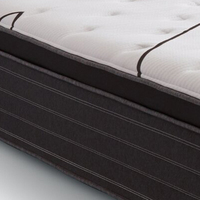 Matelas en latex moderne et confortable en gros, commande en ligne, tailles simple, queen, king, matelas à ressorts ensachés en gel et mousse à mémoire de forme