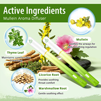 ATOANY Diffuseurs d'aromathérapie aux extraits botaniques purs, stylo diffuseur à base de plantes pour 600 utilisations avec 3 senteurs : Maca, Mulein, Calm