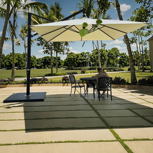 Parasol solaire d'extérieur pas cher avec télécommande et chargeur intégré – Fournisseur - Product Image 1