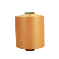 Filament texturé 150D 100% polyester DTY teint en masse à haute ténacité pour la couture, le tricotage et le tissage