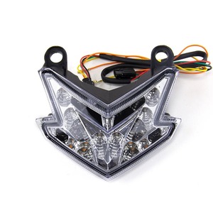 Feu arrière de frein de moto pour <span class=keywords><strong>Kawasaki</strong></span> Z800 <span class=keywords><strong>Z125</strong></span> ZX636 ZX-6R <span class=keywords><strong>NINJA</strong></span> <span class=keywords><strong>Z125</strong></span> PRO clignotant indicateur feux arrière Led feu arrière - Product Image 4