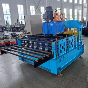 Curving Roll Forming Machine Metal Roofing <b>Sheet</b> Crimping Machine - Product Image 6