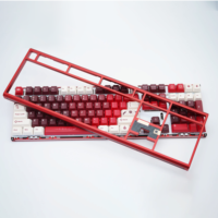 Clavier mécanique sans fil OEM/ODM MTAN108 pleine taille en alliage d'aluminium, rétroéclairage RGB, tri-mode, hot-swap, personnalisable sur mesure