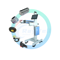 Machine de marquage laser électrique automatique de haute précision permanente pour l'impression de codes QR sur engrenages de moteur et bouteilles en verre, à économie d'énergie