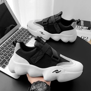 <b>Men</b> Synthetic Running <b>Shoes</b> Autumn Thick Sole <b>Elevated</b> Fashion Sneakers Outdoor Sport Wear - Product Image 2