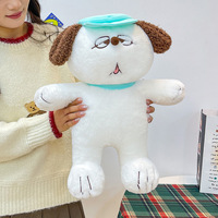 Peluche chien Olaf Snoopyed japonais mignon, poupée de dessin animé, grand oreiller de couchage, cadeau pour enfant fille