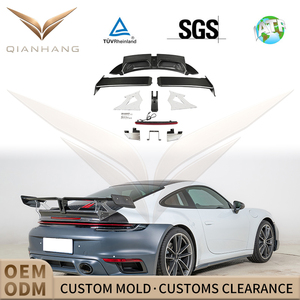 Aileron arrière en fibre de carbone style TKT pour <span class=keywords><strong>911</strong></span> 992.1 Carrera S 4S <span class=keywords><strong>Targa</strong></span> 4S GTS - Product Image 2