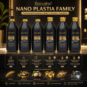 <span class=keywords><strong>Trattamento</strong></span> <span class=keywords><strong>Capelli</strong></span> Nanoplastia con Botox e Biotina, Shampoo Ultra Super <span class=keywords><strong>Cheratina</strong></span>, Purificante, 0% Formaldeide, Rinforzante - Product Image 2