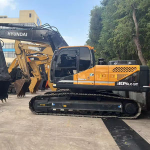 Excavadora Hyundai 305LC-9T de alta eficiencia, peso operativo de 35 toneladas, bomba de maquinaria Industrial pesada de buena calidad, gran oferta de Shanghai - Product Image 1