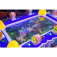 Machine de jeu d'arcade de pêche Ocean Hunting Fishing 55 pouces, 6 joueurs, pour enfants