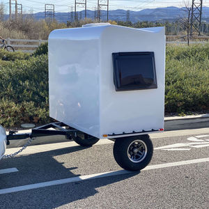 Remorque de tourisme de luxe de haute qualité 2024, camping-car sur mesure, fabriqué en fibre de verre, attelage en tôle galvanisée pour le camping en plein air, hôtel - Product Image 1