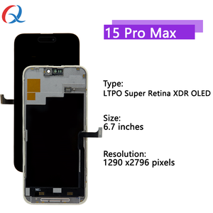 หน้า<span class=keywords><strong>จอ</strong></span> LCD สำหรับเปลี่ยน iPhone 15 Pro Max ขนาด <span class=keywords><strong>6.7</strong></span> นิ้ว รับประกัน 1 ปี ชุดหน้าจอสัมผัสพร้อมดิจิไทเซอร์สำหรับโทรศัพท์มือ<span class=keywords><strong>ถือ</strong></span> - Product Image 2