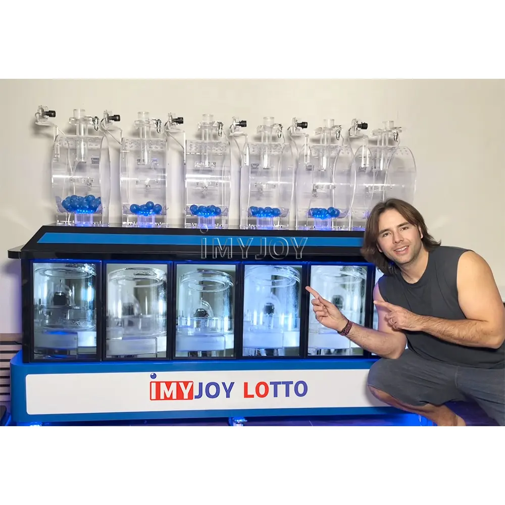 Benutzer definierte elektronische Lucky Dip Draw Lotterie Gebläse Tischtennis bälle Box Luft mischen Blasen Lotterie Maschine Rühren Lotto Maschine