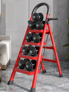 Hộ gia đình Thang gấp Kính thiên văn dày di động nhẹ thang đa chức năng thang 3/4/5/6 bước - Product Image 6