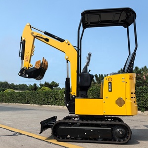 Petit moteur de pelle pour l'aménagement paysager Excavatrice avec siège pivotant Conception de confort de l'opérateur pour un usage domestique - Product Image 1