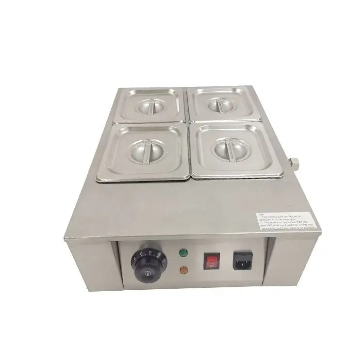 4 Stove Commercial Chocolate making machine Chocolate temperament Electric Party DIY Chocolate Melting Machine