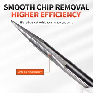 Joseph Fabricación Producción <span class=keywords><strong>Cnc</strong></span> <span class=keywords><strong>Router</strong></span> Bit 2 Flauta Cuchillo afilado recto Brocas de grabado para fresas de grabado de madera - Product Image 2