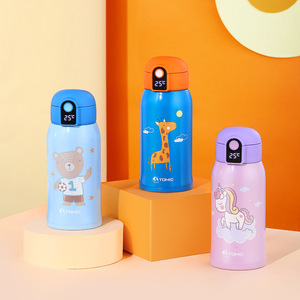 Termo Inteligente para Niños Tomic, Acero Inoxidable 316, con Pantalla de Temperatura, Botella de Agua Infantil con Pajita - Product Image 1