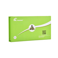 Scatola di Carta Personalizzata con Chiusura Magnetica a Libro per Cosmetici, Rivestita in Spugna, Materiali Riciclati, Stampa Offset per