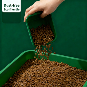 Benjie Custom Flavored Pine Wood Debris <b>Cat</b> <b>Litter</b> Flushable Highly Adsorbent Dust-Free Rapid Clumping Easy-to-Clean 5kg <b>Cats</b> - Product Image 2