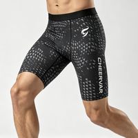 Shorts de course à pied pour hommes de haute qualité, à compression, à séchage rapide, pour le sport
